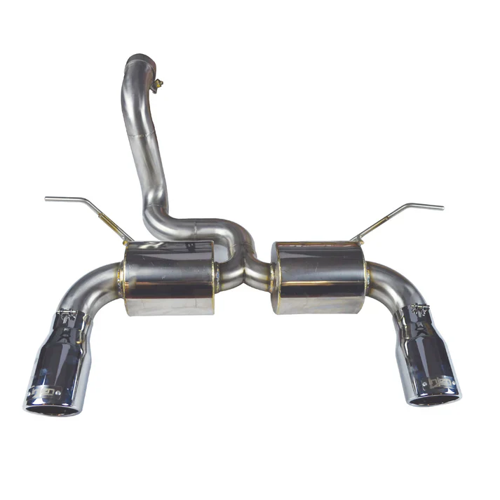 Injen Exhaust Jeep Wrangler JL 2.0L Turbo/ 3.6L V6 (2018-2024) AxleBack - Polished or Black Finished - Image 2
