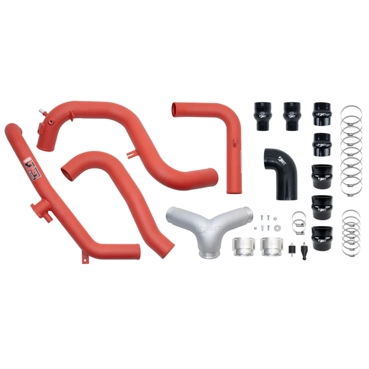 Injen SES Intercooler Pipes Ford Bronco 2.7L Twin Turbo V6 (2021-2023) Black or Red - Image 6