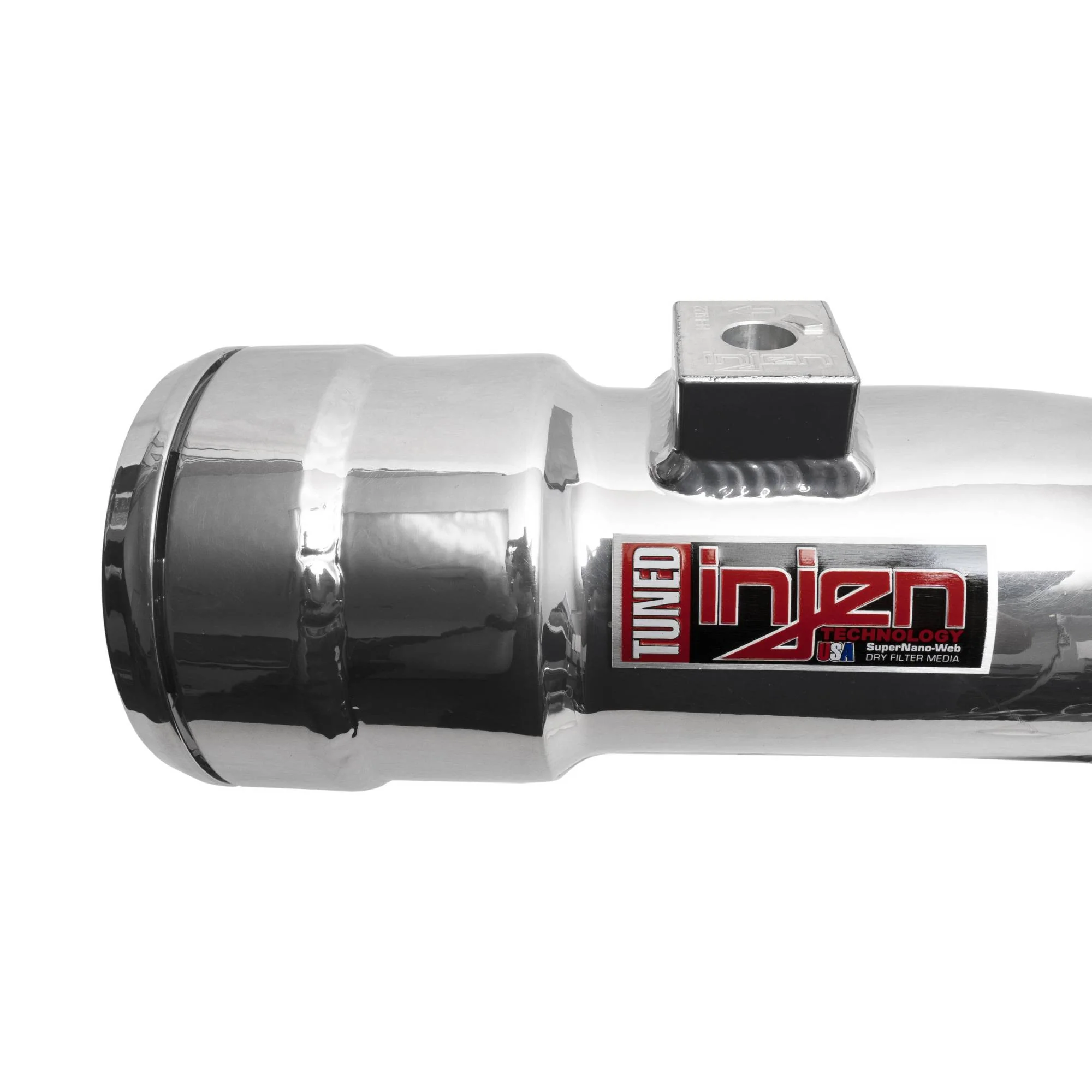 Injen SES Intercooler Piping Ford F250 / F350 / F450 / F550 6.7L V8 Super Duty (17-22) [Cold Side Only] Polished  / Wrinkle Red or Black Finish - Image 2