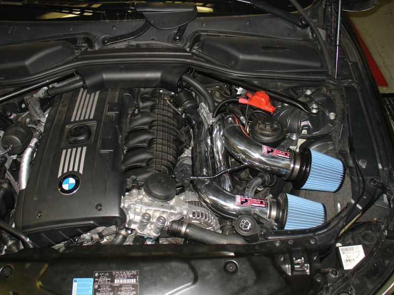 Injen Short Ram Air Intake BMW 535i/535ix E60 3.0 Turbo (08-10) Polished or Black - Image 3