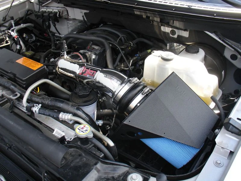 Injen Short Ram Air Intake Ford F150 4.6L 3 Valve V8 (09-10) Polished or Black - Image 3