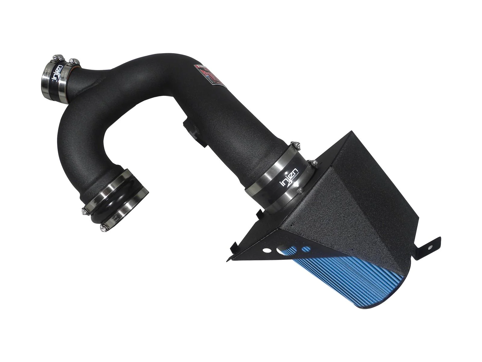 Injen Short Ram Air Intake Ford F150 V6-3.5L Twin Turbo (12-14) Polished or Black - Image 2