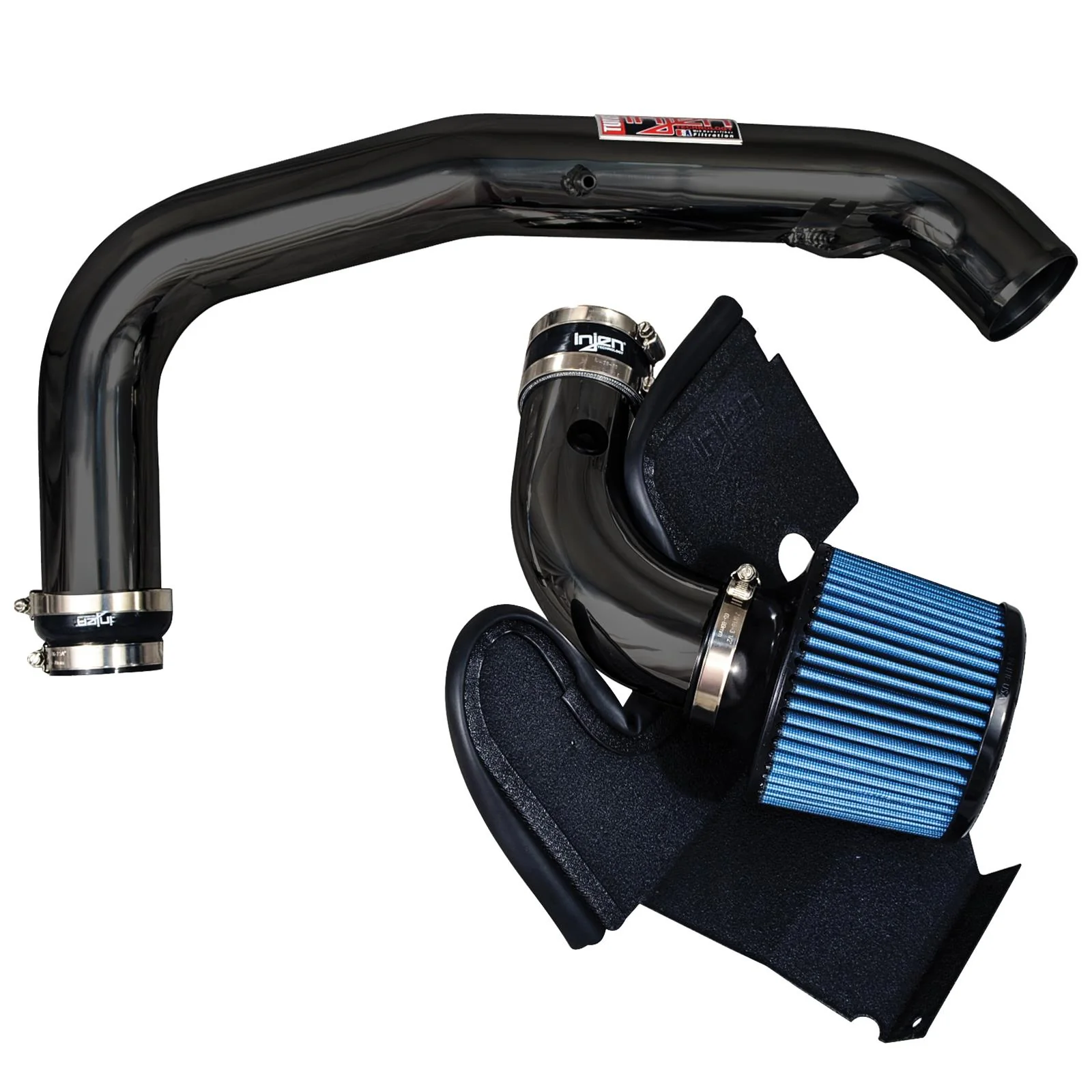 Injen Short Ram Air Intake Ford Fusion 2.0L Turbo Ecoboost (14-16) Polished or Black - Image 2