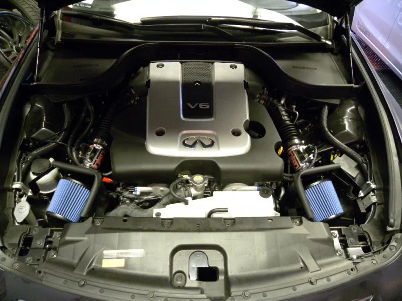 Injen Short Ram Air Intake Infiniti G35 Sedan V6-3.5L (07-08) Polished or Black - Image 3