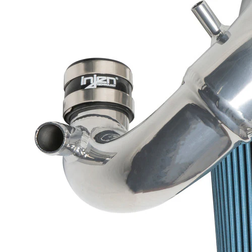 Injen Short Ram Air Intake Genesis G70 V6-3.3L Twin Turbo (2019-2021) Polished/ Black/ Red - Image 5