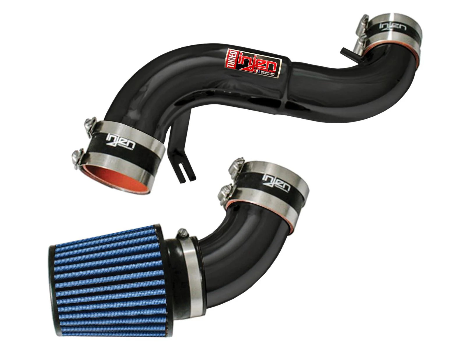 Injen Short Ram Air Intake Hyundai Tiburon V6-2.7L (05-08) Polished or Black - Image 2