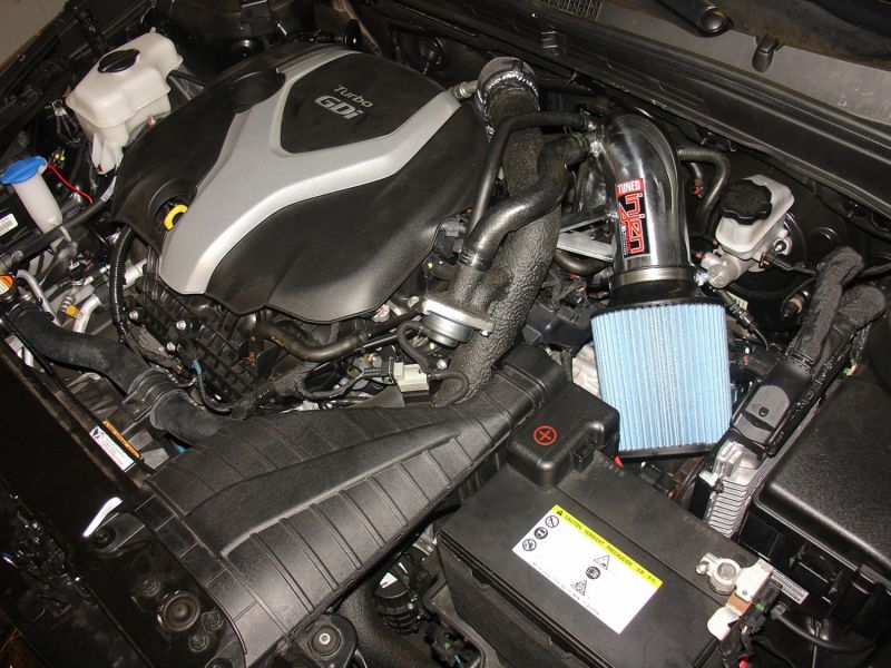 Injen Short Ram Air Intake KIA Optima 2.0L Turbo (11-15) Polished or Black - Image 3