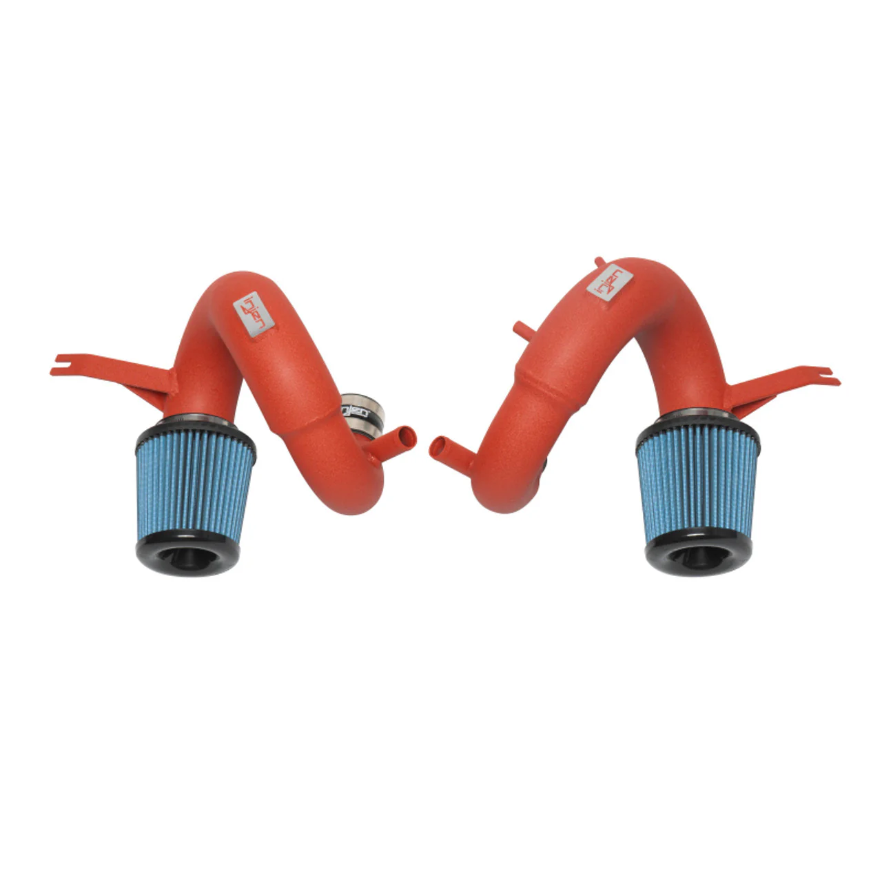 Injen Short Ram Air Intake Kia Stinger 2.0L Turbo (2018-2021) Polished/ Red/ Black - Image 2
