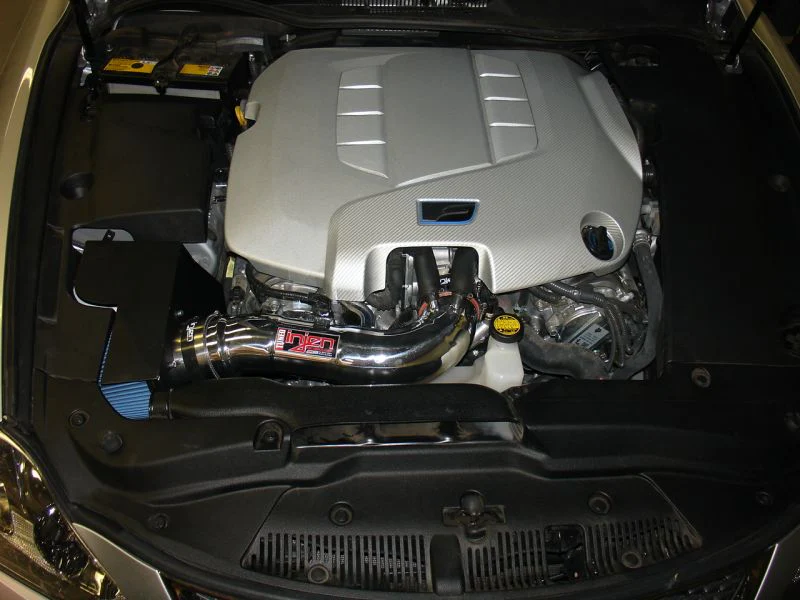 Injen Short Ram Air Intake Lexus IS-F V8-5.0L (08-12) Polished or Black - Image 3