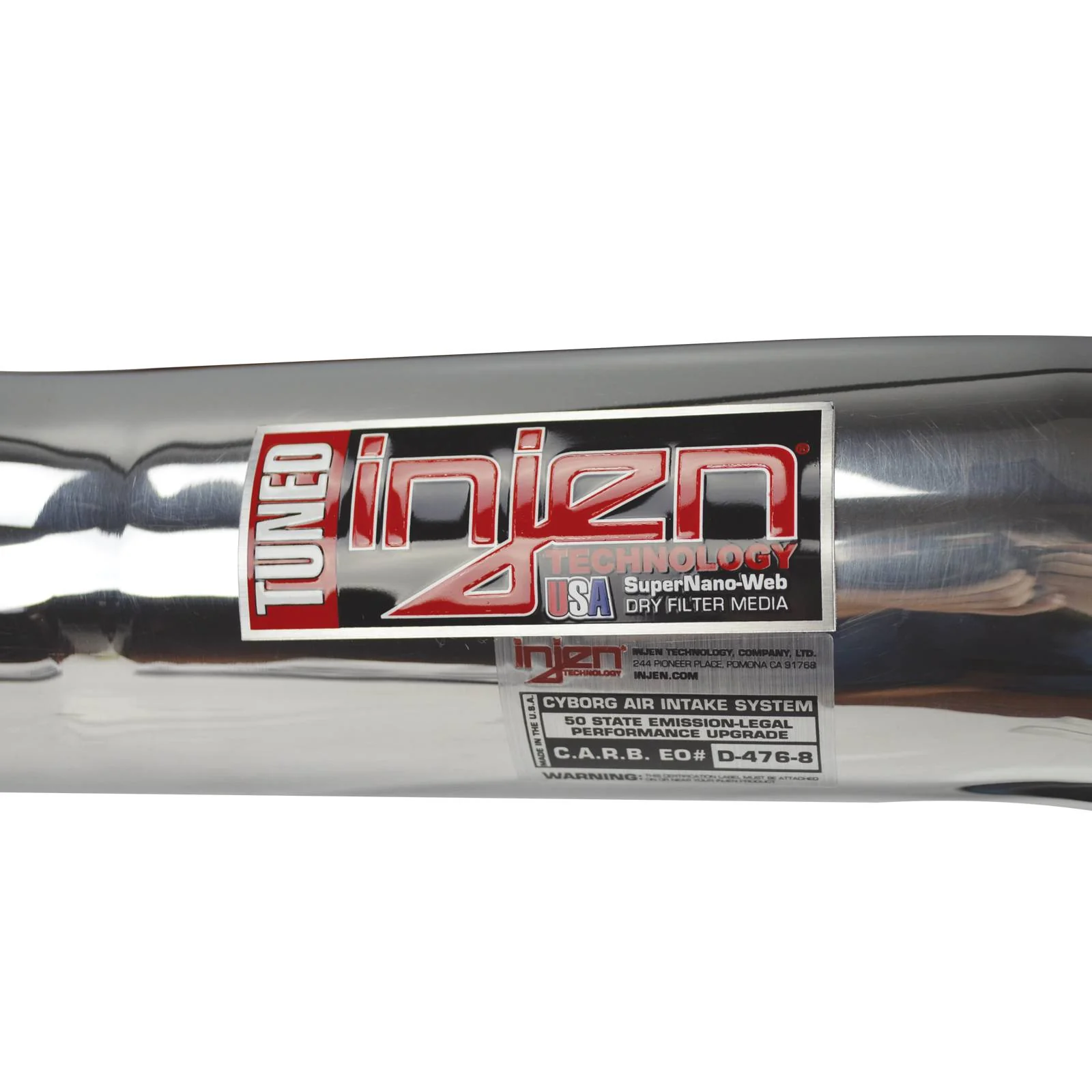Injen SP Cold Air Intake System Honda Civic Si 2.0L EM2 (06-11) Polished or Black - Image 4