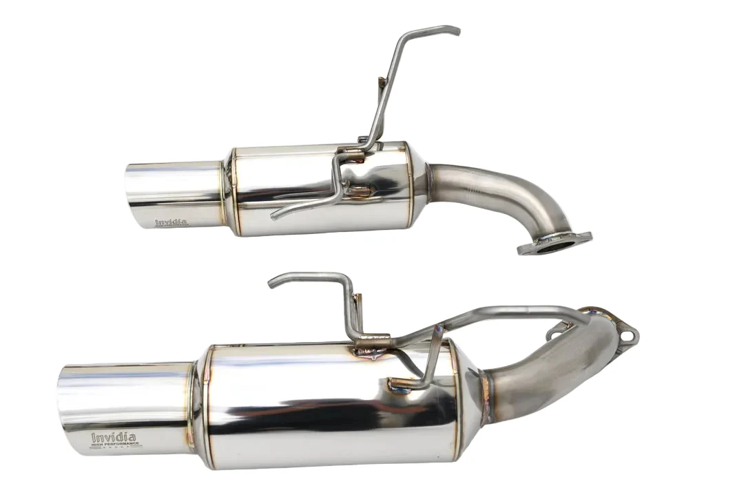 Invidia Exhaust for Subaru WRX (2022-2025) GT N1 Axleback with Dual Polished or Titanium Tips - Image 5
