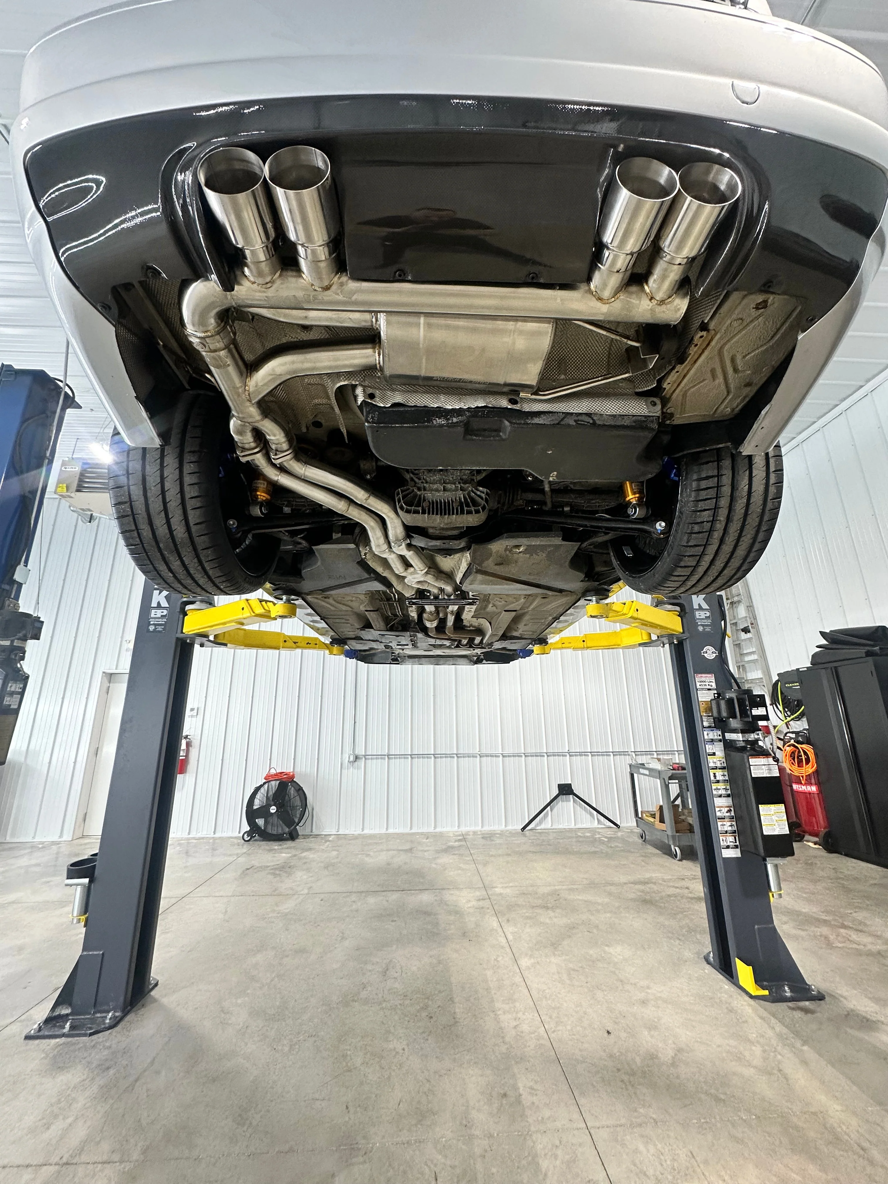 BMW E46 M3 IRL Catback Exhaust | Full Section 1, 2 & 3 Stainless Steel w/ Resonators - Image 2