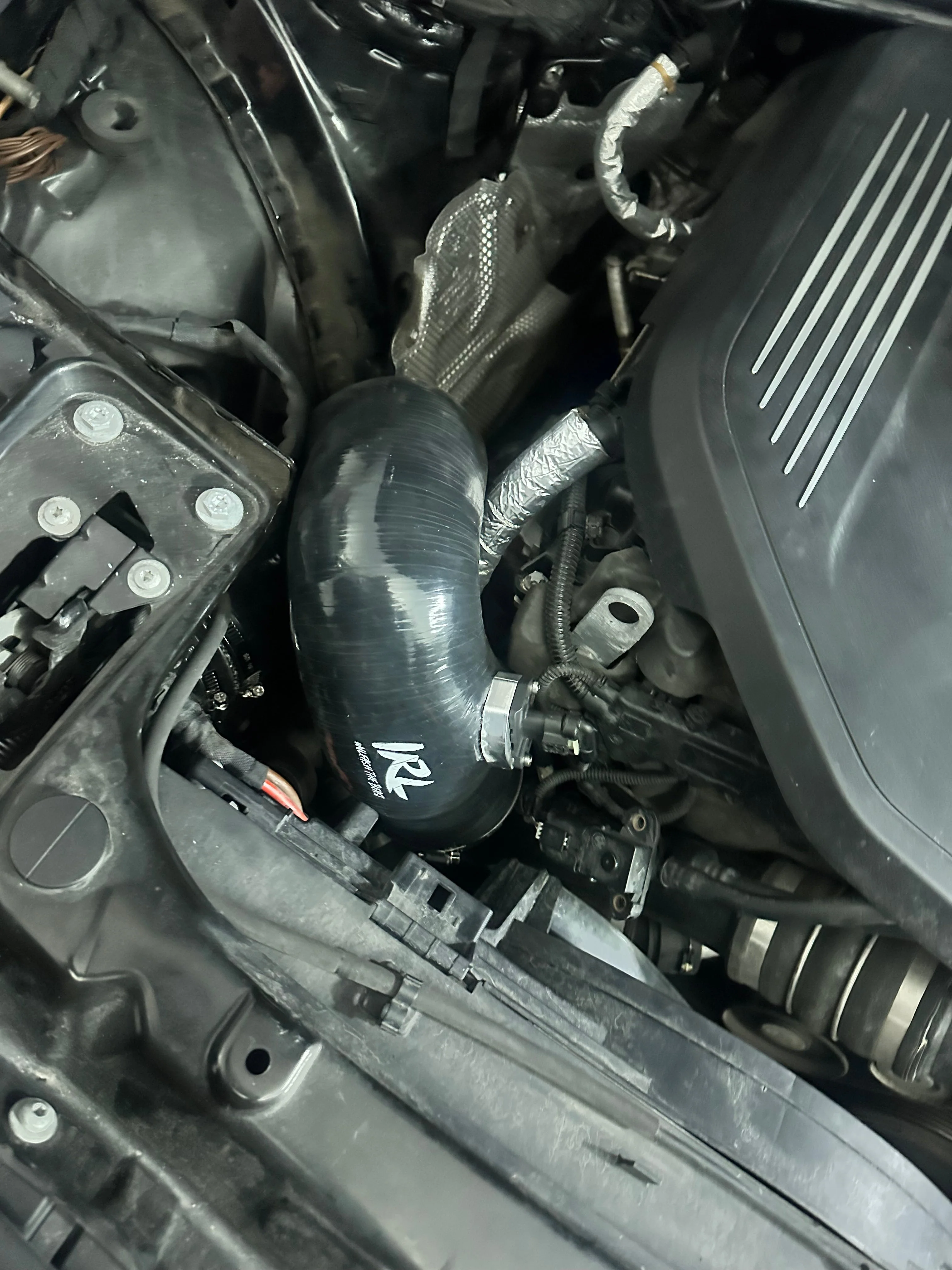 IRL Front Mount Intake for BMW 340i F30 B58 (2016-2018) Red Air Filter - Image 5
