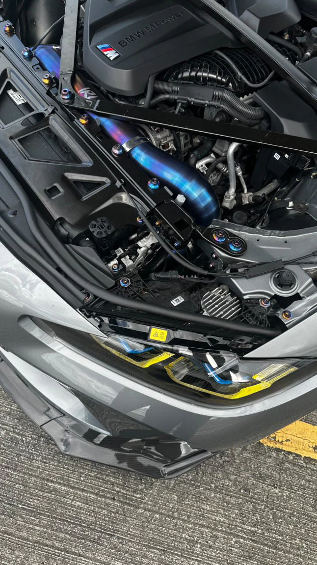 IRL Titanium Front Mount Intakes BMW M2 M3 M4 G80 G82 G83 G87 S58 (2021-2026) G8X High Performance - Image 15