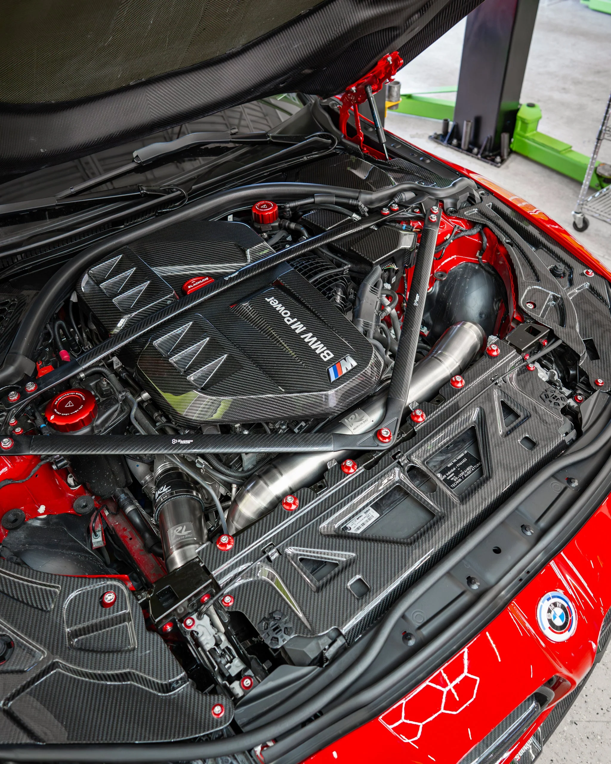 IRL Titanium Front Mount Intakes BMW M2 M3 M4 G80 G82 G83 G87 S58 (2021-2026) G8X High Performance - Image 3