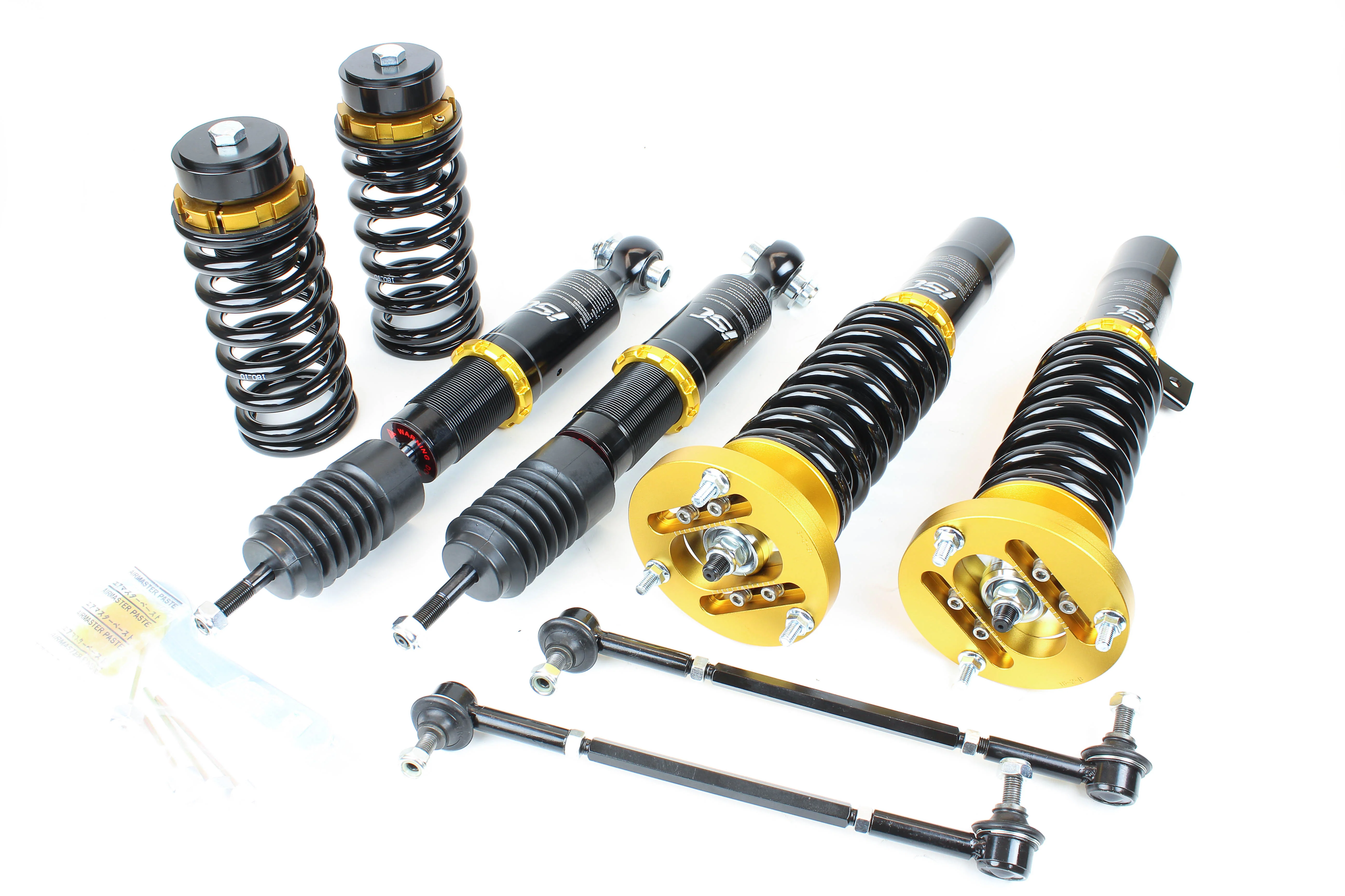 ISC N1 V2 Coilovers BMW 5 Series E61 (04-10) [xDrive or Non-xDrive] w/ Front Camber Plates - Street Sport or Track/Race