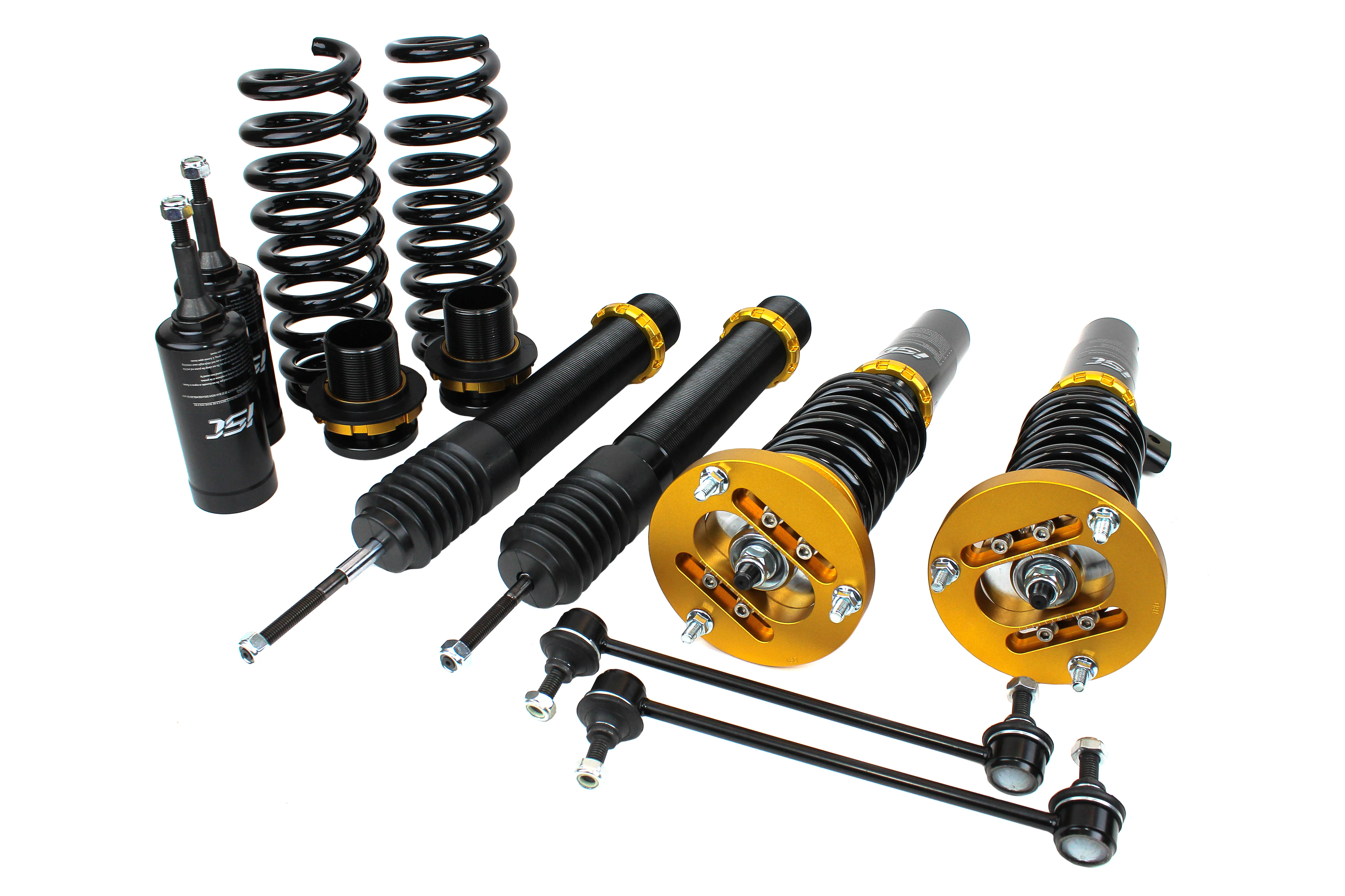 ISC N1 V2 Coilovers BMW E82/E87 128i/135i (07-13) w/ Front Camber Plates - Street Sport or Track/Race