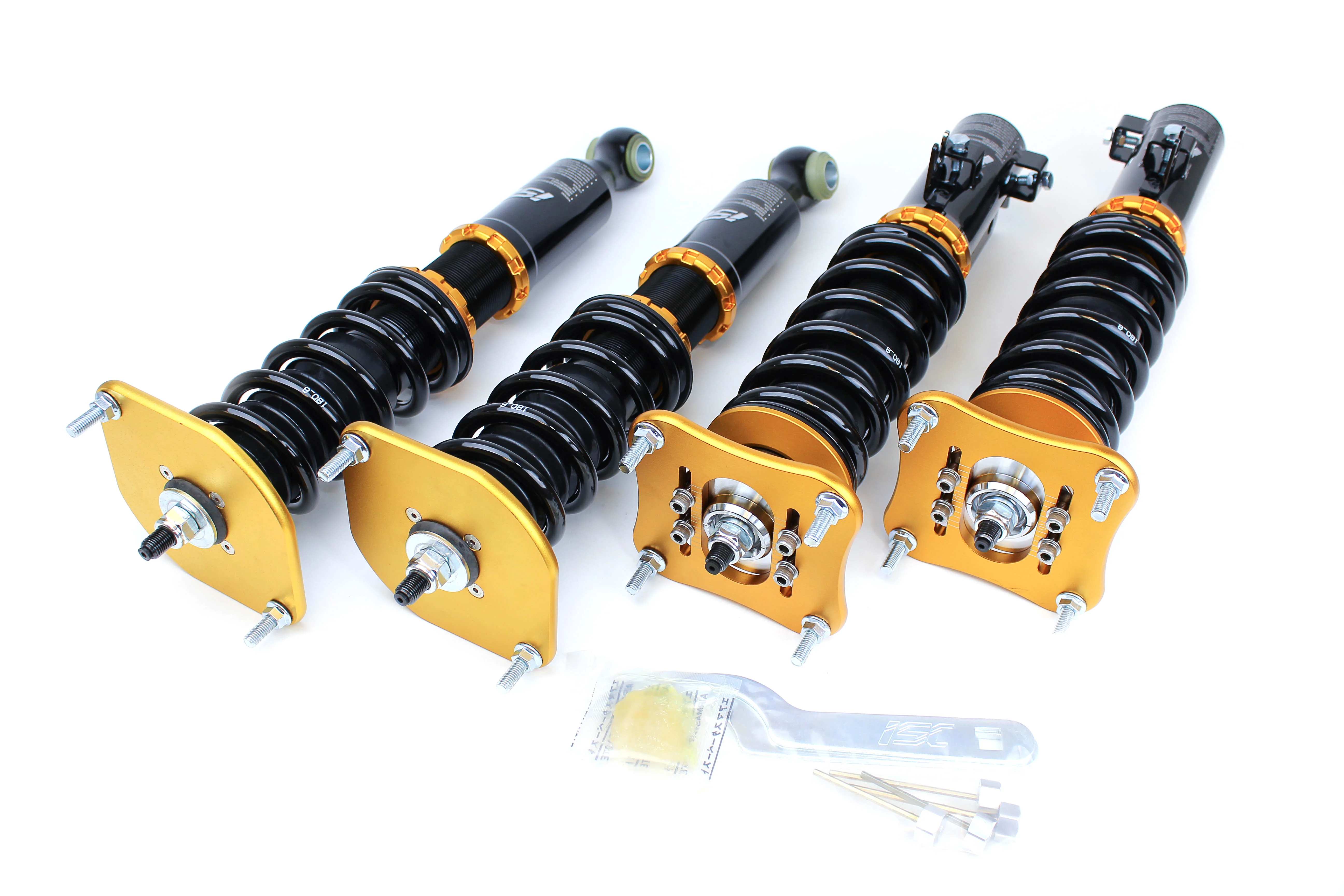 ISC N1 V2 Coilovers Mazda RX7 FC (1986-1991) w/ Front Camber Plates - Street Sport or Track/Race