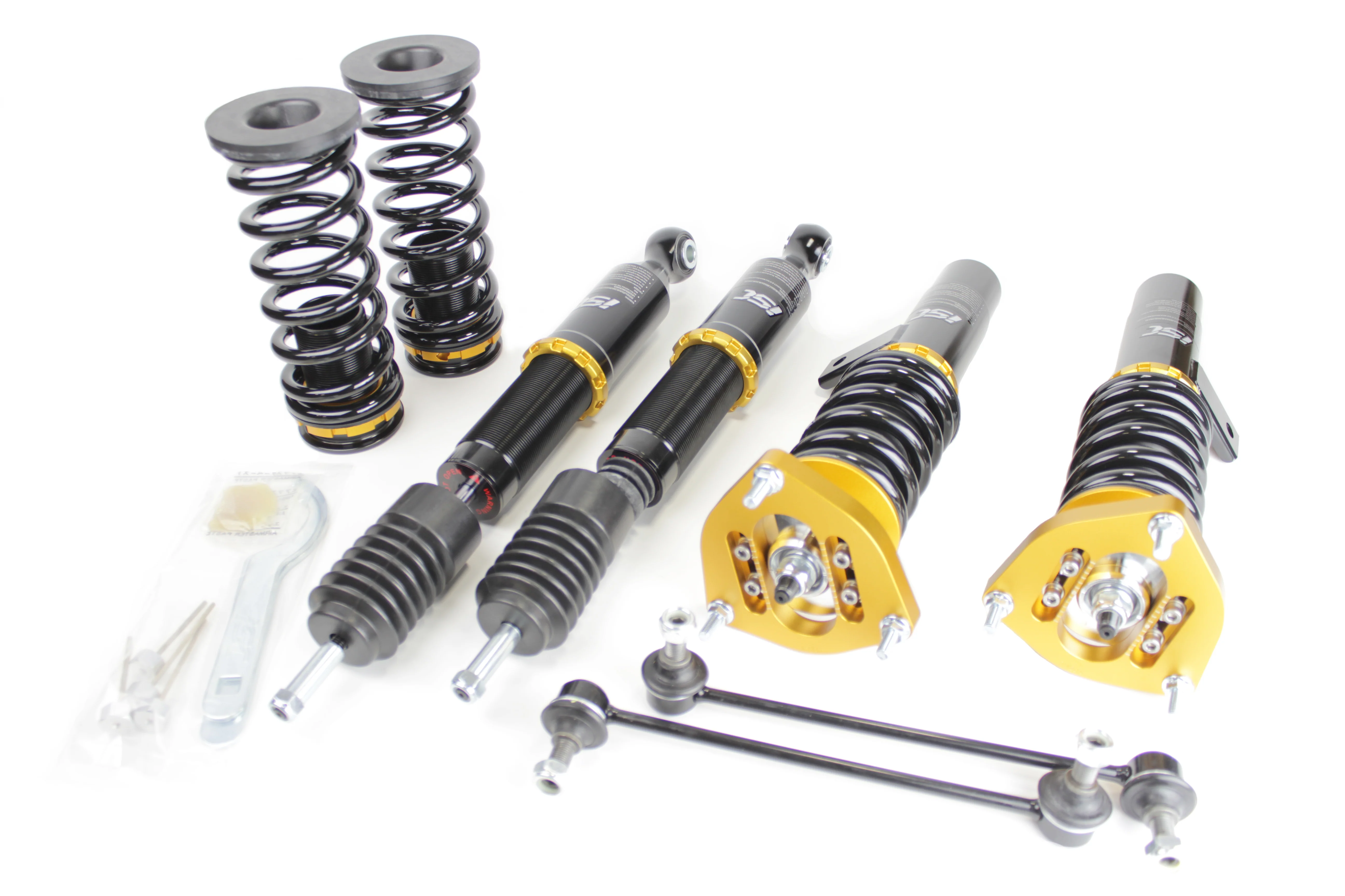 ISC N1 V2 Coilovers VW Jetta MK5 (2005-2010) w/ Front Camber Plates - Street Sport or Track/Race