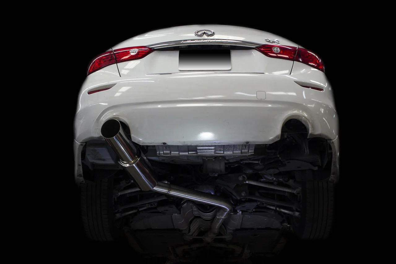 ISR Exhaust Infiniti Q50 Sedan (2014-2021) Single Muffler N1 Drift Style - Image 2