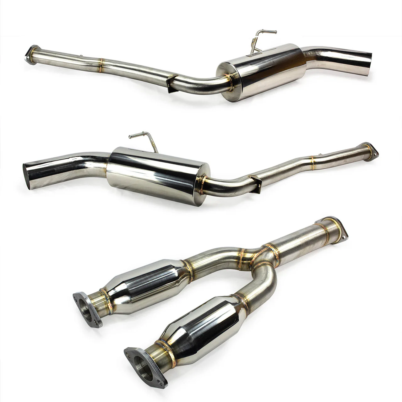 ISR Exhaust Infiniti Q50 Sedan (2014-2021) ST Series Dual Muffler