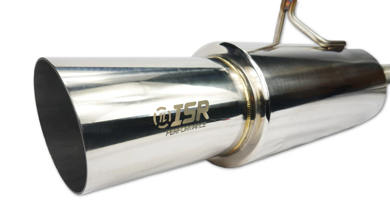 ISR Exhaust Infiniti Q60 Coupe RWD (2014-2015) GT Single Muffler Exit Catback - IS-GT-G37C - Image 2