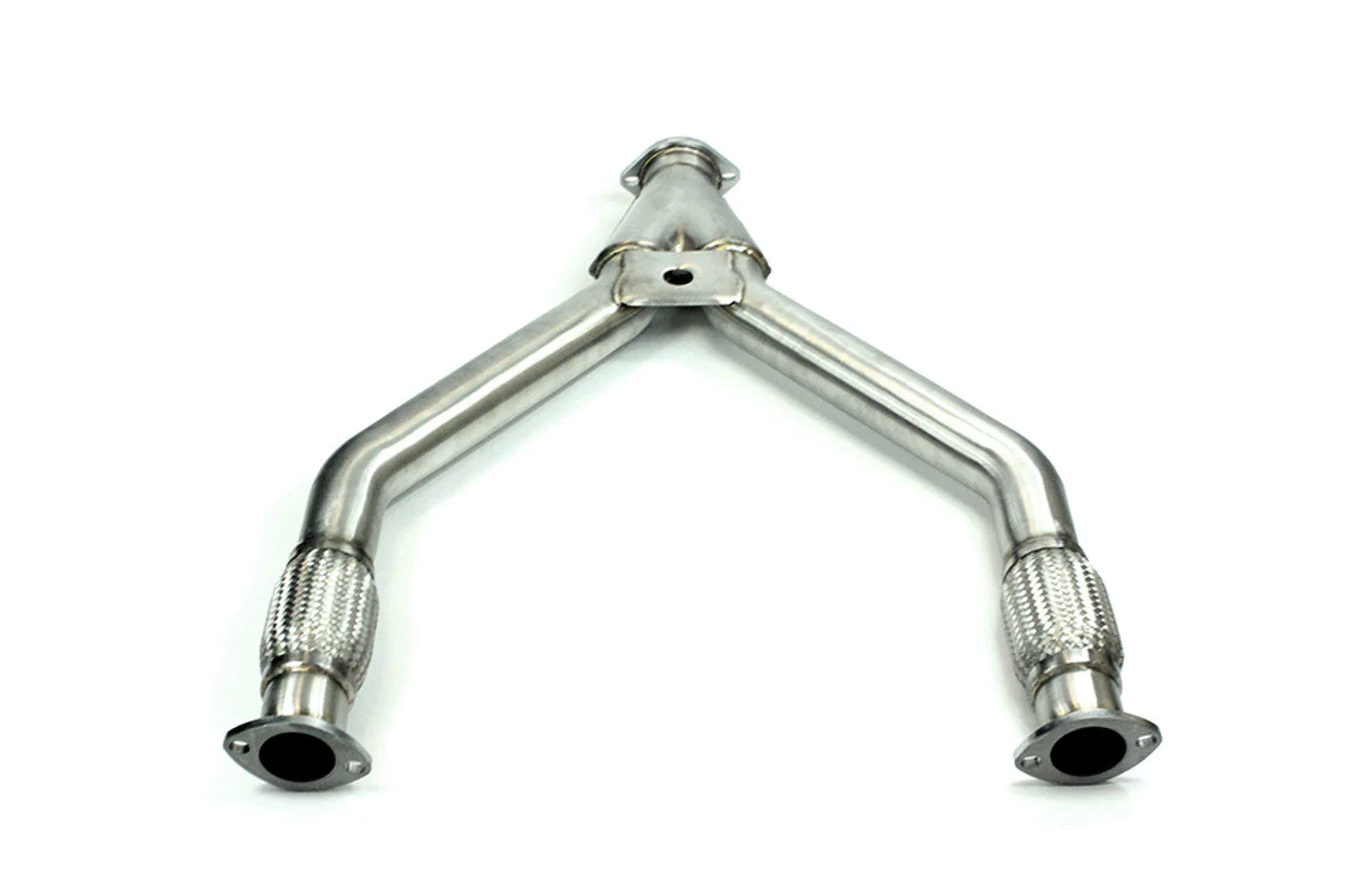 ISR Y-Pipe Exhaust Infiniti Q60 3.7L RWD (14-15) 2.5" piping steps to 3" - Image 3