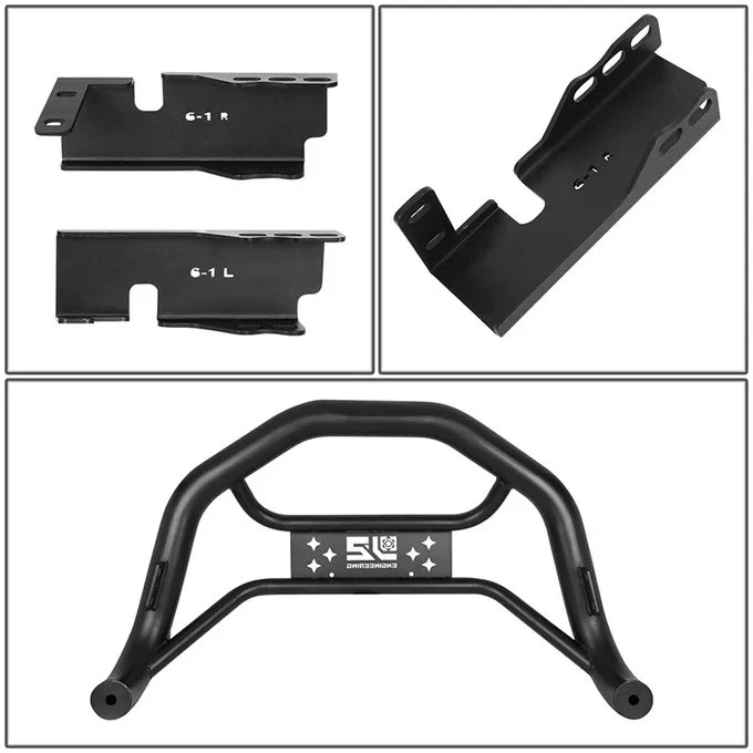 J2 Engineering Bull Bar for Cadillac Escalade 1500 / ESV / EXT2 (2007-2014) Bat Face / Diagonal Slat / Tubular Design - Image 13