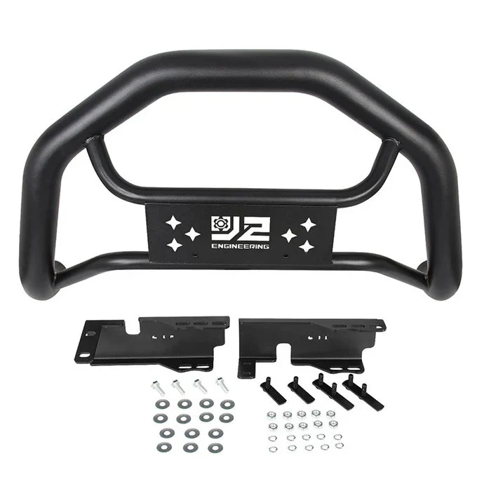 J2 Engineering Bull Bar for Cadillac Escalade 1500 / ESV / EXT2 (2007-2014) Bat Face / Diagonal Slat / Tubular Design - Image 8