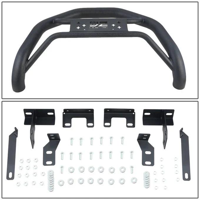J2 Engineering Bull Bar for Dodge Ram (2009-2010) Ram 1500 (2011-2022) Bat Face / Diagonal Slat / Tubular Design - Image 6