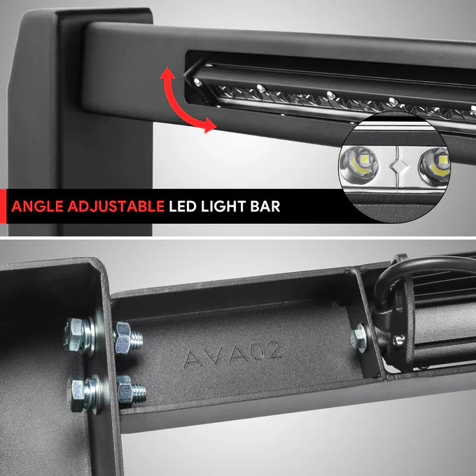 J2 Engineering Bull Bar for Ford Expedition (2003-2017) Modular Style with LED Light Bar J2-BURB-8004 - Image 4