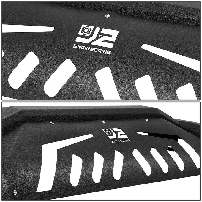 J2 Engineering Bull Bar for Ford F250 / F350 / F450 / F550 Super Duty (1999-2007) Bat Face / Diagonal Slat / Tubular Design - Image 14
