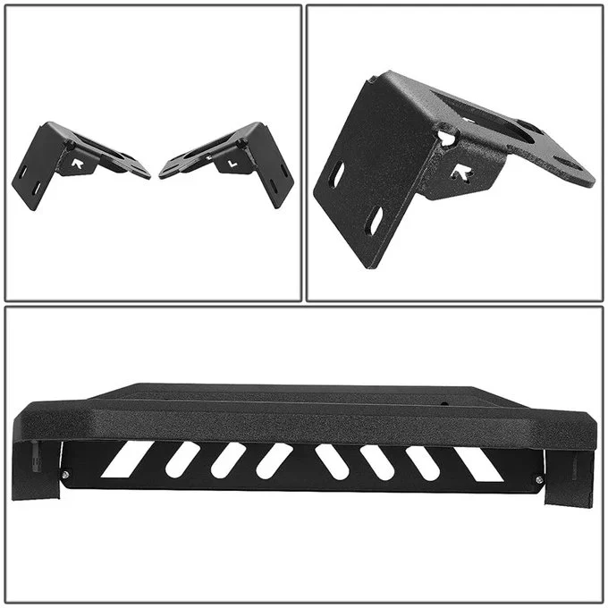 J2 Engineering Bull Bar for Ford F250 / F350 / F450 / F550 Super Duty (1999-2007) Bat Face / Diagonal Slat / Tubular Design - Image 18