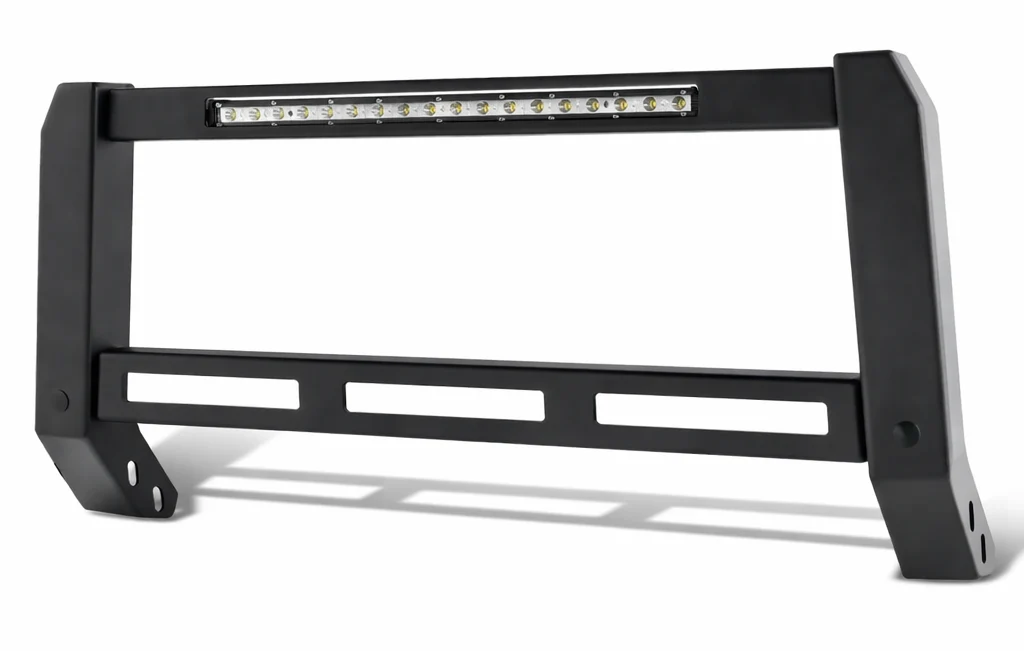 J2 Engineering Bull Bar for Nissan Titan (2004-2015) Armada (2005-2015) Modular Style with LED Light Bar J2-BURB-8007