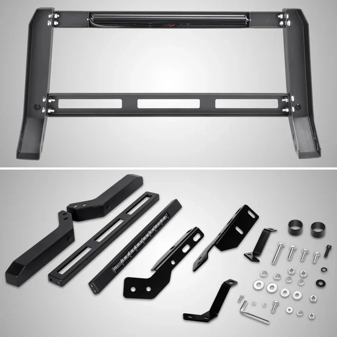 J2 Engineering Bull Bar for Nissan Titan (2004-2015) Armada (2005-2015) Modular Style with LED Light Bar J2-BURB-8007 - Image 5