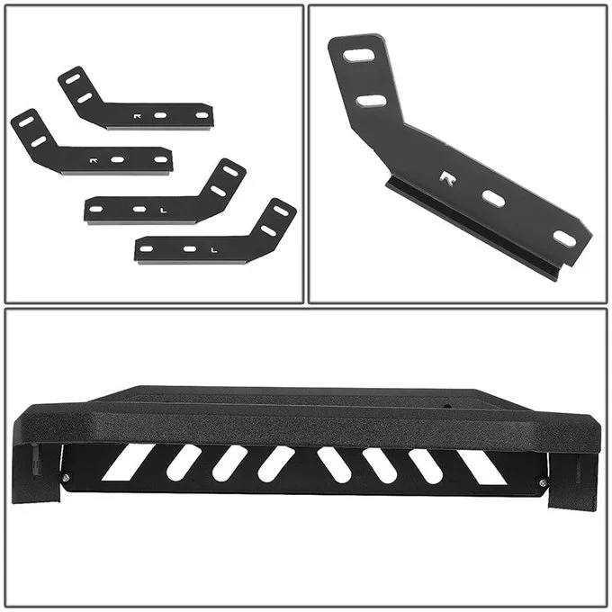 J2 Engineering Bull Bar for Toyota Tacoma (2005-2015) Bat Face / Diagonal Slat / Tubular Design - Image 18