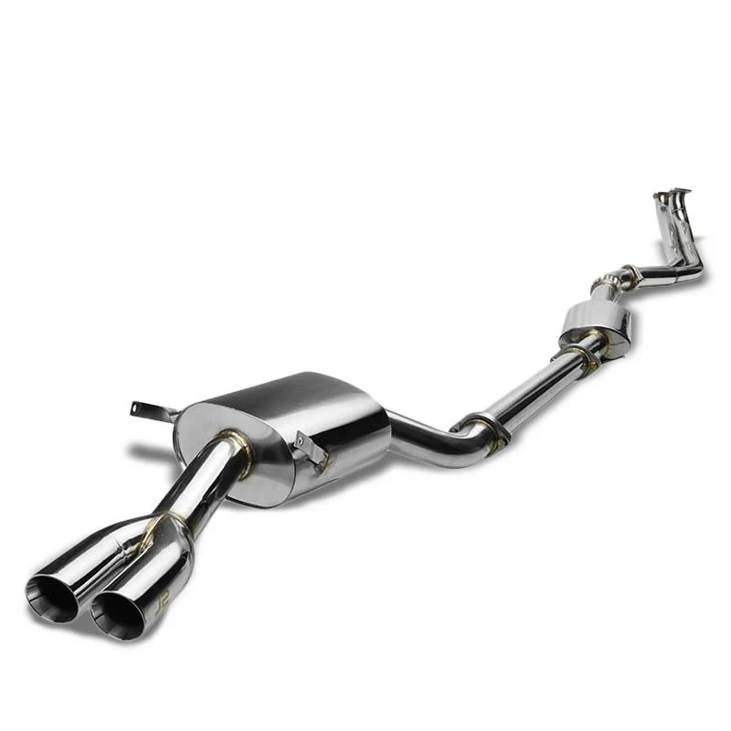 J2 Engineering Exhaust for BMW E36 323i (1997-1999) 325i (1992-1997) 328i (1996-1999) M3 (1995-1999) Catback with Dual Polished Tips J2-CBE-DS-033