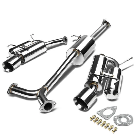 J2 Engineering Exhaust for Honda S2000 AP1 / AP2 (1999-2009) Catback with Dual Polished Tips J2-CBE-037