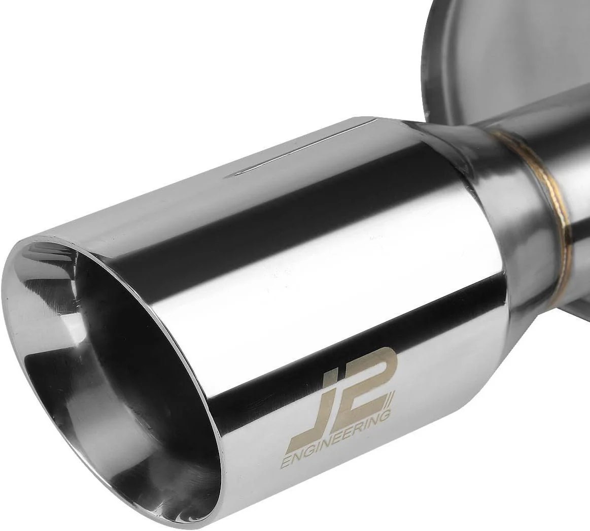 J2 Engineering Exhaust for Infiniti G37 Sedan (2009-2013) Catback with Dual Polished Tips J2-CBE-DS-034 - Image 5