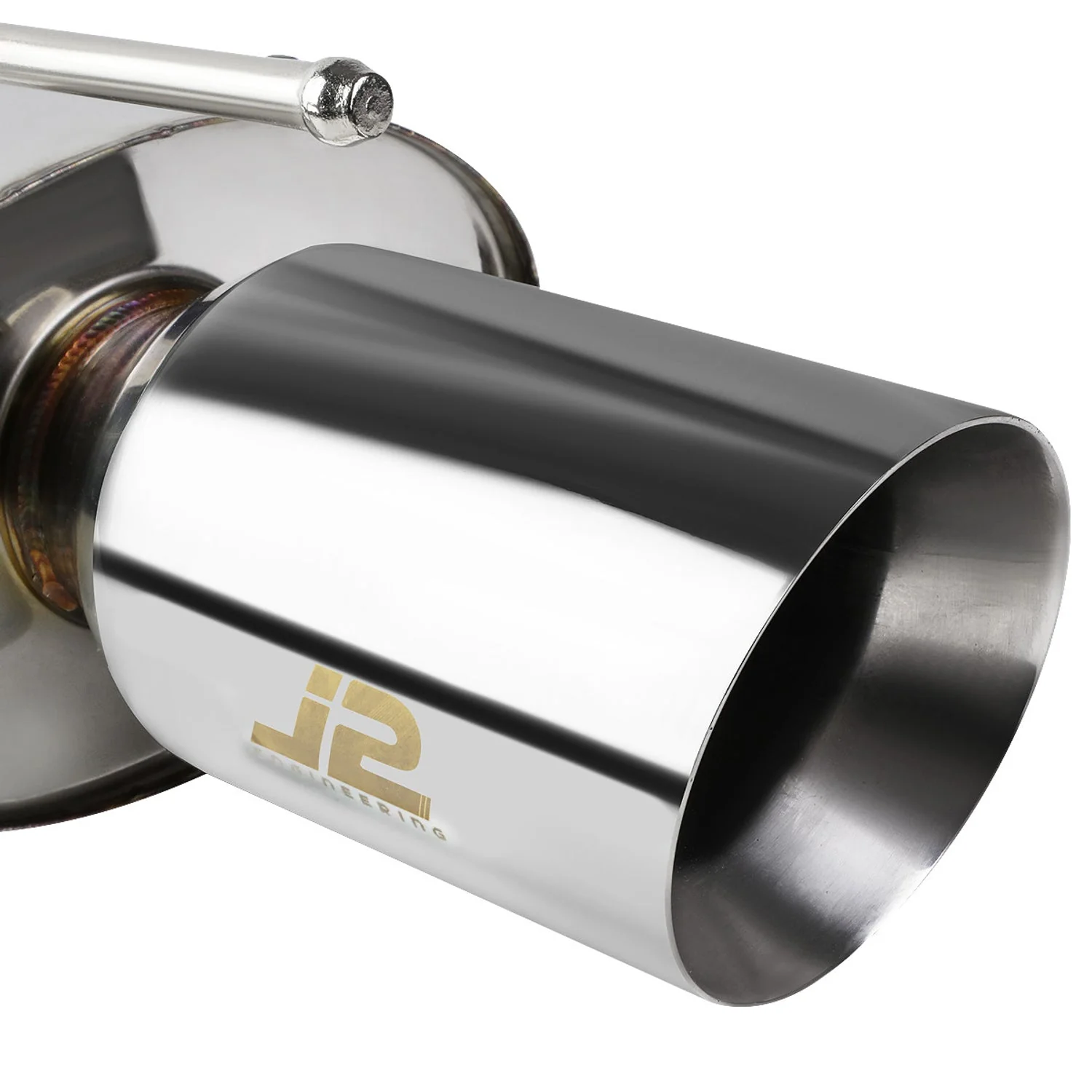 J2 Engineering Exhaust for Lexus IS300 (2001-2005) Catback with Polished Tip J2-CBE-OS-070 - Image 2