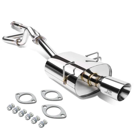 J2 Engineering Exhaust for Pontiac G5 2.2L / 2.4L (2005-2010) Catback with Polished Tip J2-CBE-OS-075