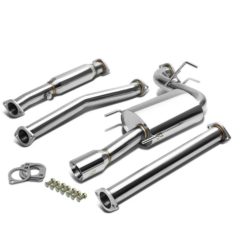 J2 Engineering Exhaust for Toyota Corolla (1993-1997) Catback with Polished Tip J2-CBE-OS-058