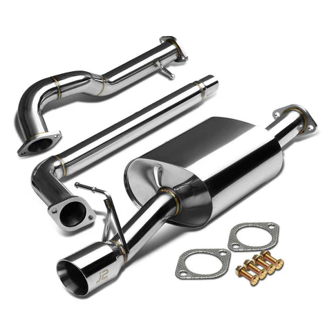 J2 Engineering Exhaust for VW Beetle 2.5L (2006-2010) Catback with Polished Tip J2-CBE-OS-062