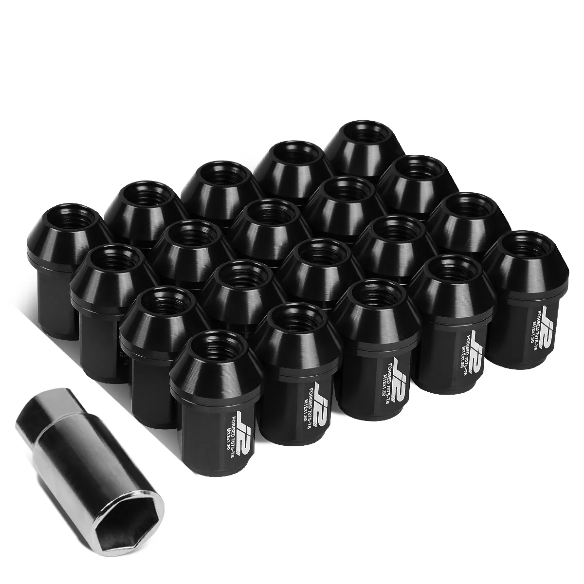 J2 Engineering Lug Nuts (M12 x 1.50) 20 Piece Set With Closed End for Acorn / Conical Wheels - Black / Blue / Gold / Red / Silver - Image 26