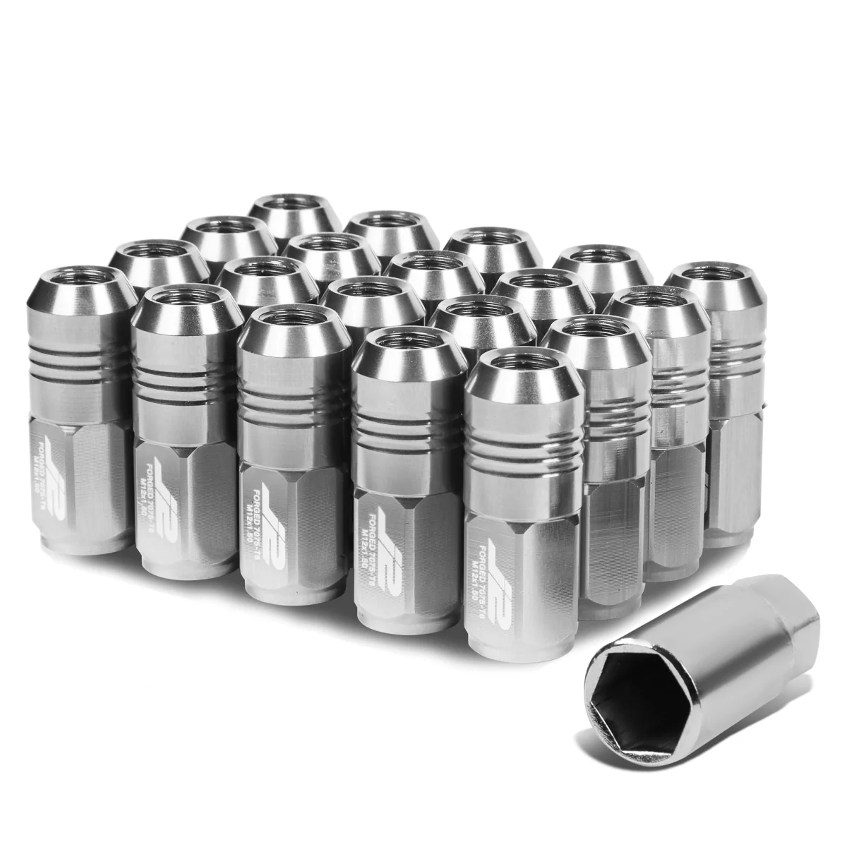 J2 Engineering Lug Nuts (M12 x 1.50) 20 Piece Set With Closed End for Acorn / Conical Wheels - Black / Blue / Gold / Red / Silver - Image 94
