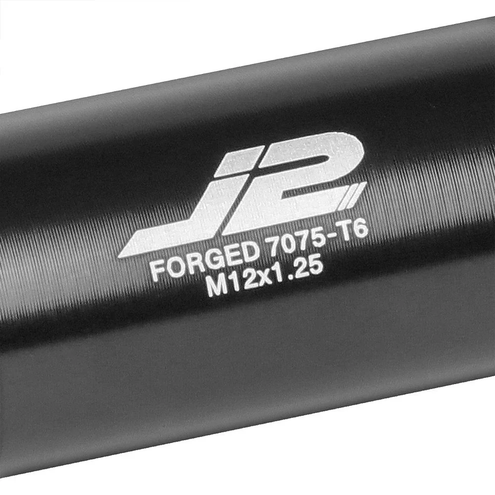 J2 Engineering Lug Nuts (M12 x 1.25) 16 Piece Set With Open End and Lock Nuts- Black / Blue / Red - Image 3