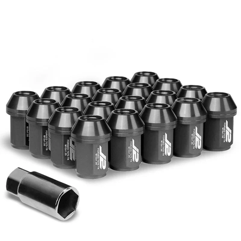 J2 Engineering Lug Nuts (M12 x 1.25) 20 Piece Set With Closed End - Black / Blue Red - Image 31