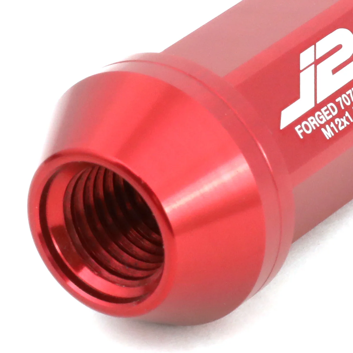 J2 Engineering Lug Nuts (M12 x 1.50) 20 Piece Set With Open Knurled End - Black / Blue / Gold / Red / Silver - Image 19