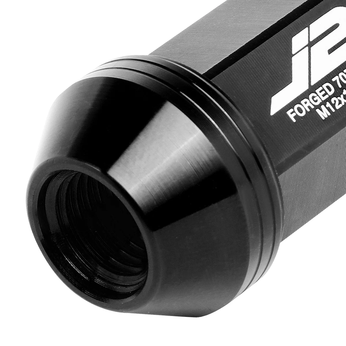 J2 Engineering Lug Nuts (M12 x 1.50) 20 Piece Set With Open Knurled End - Black / Blue / Gold / Red / Silver - Image 30