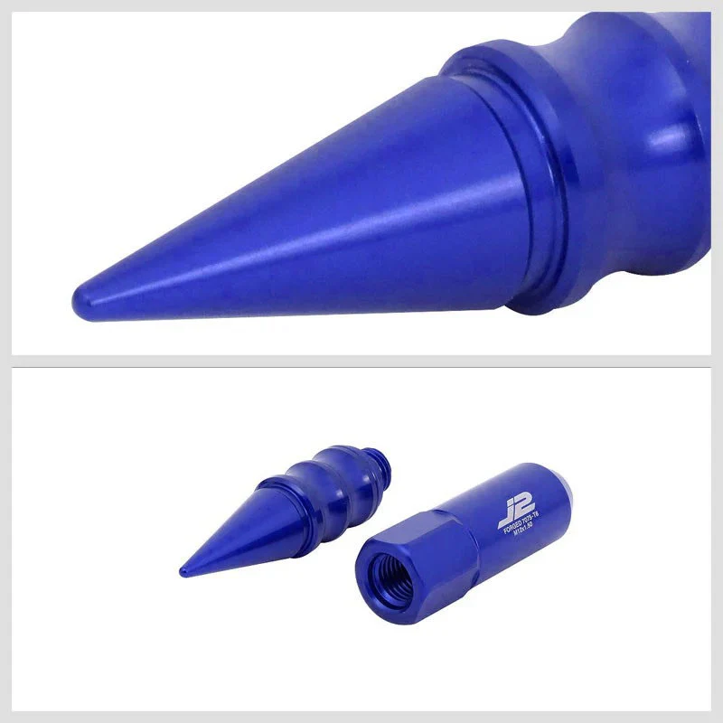 J2 Engineering Spiked Lug Nuts (M12 x 1.50) 20 Piece Open End and Spiked Cap Set - Black / Blue / Gold / Red / Silver - Image 109